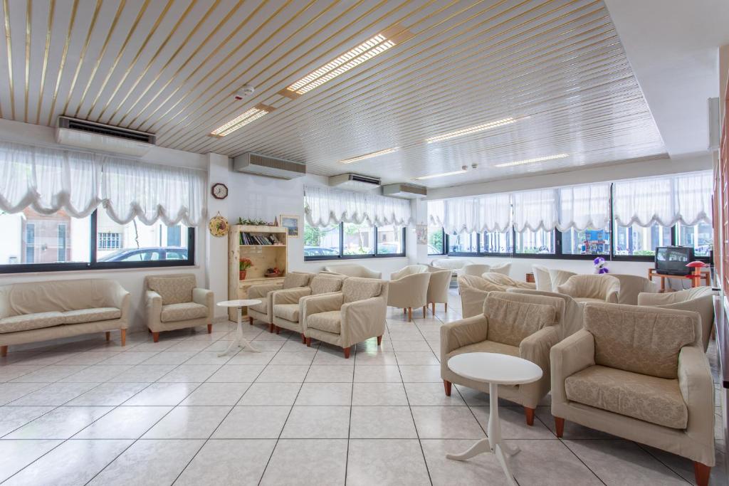 Posezení v ubytování Hotel Luca