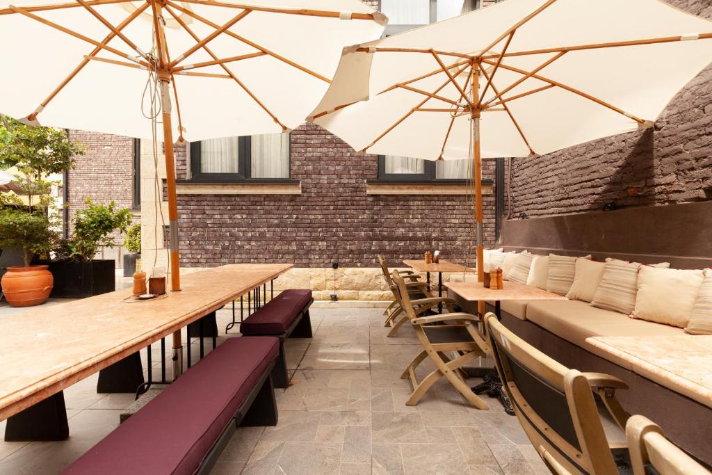 Posezení v ubytování Communal Hotel Kutaisi