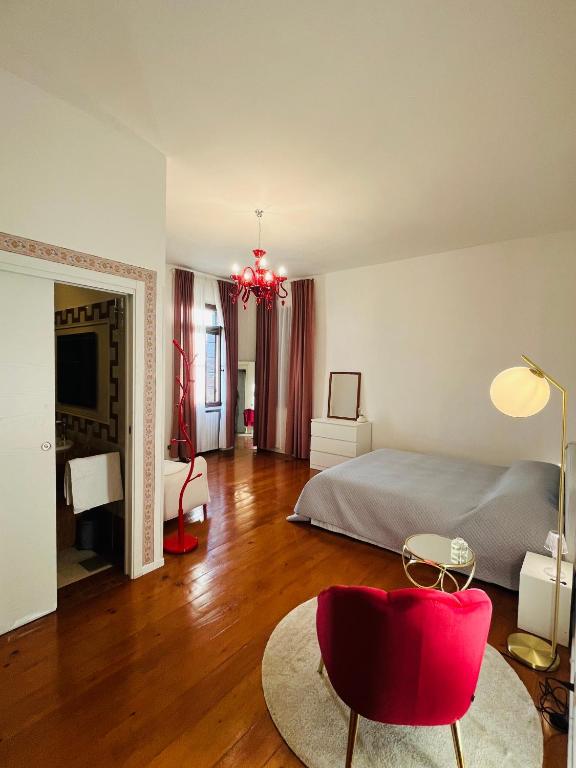 Postel nebo postele na pokoji v ubytování Villa Bignago B&B