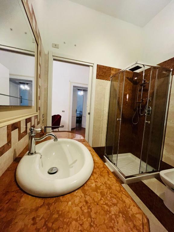Koupelna v ubytování Villa Bignago B&B
