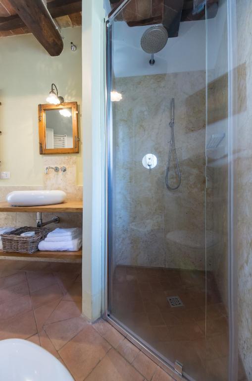 Łazienka w obiekcie La Corte Segreta