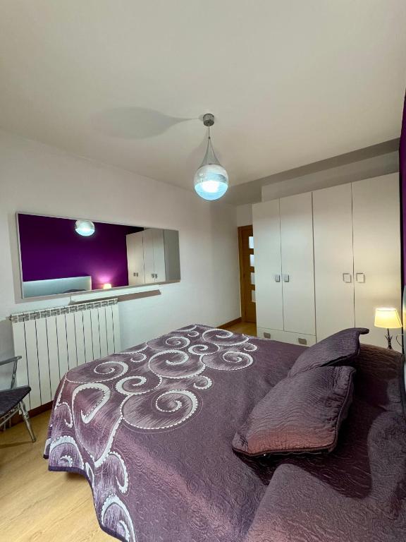 Postel nebo postele na pokoji v ubytování Apartamento Berria