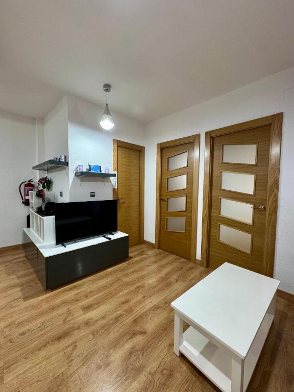 Kuchyň nebo kuchyňský kout v ubytování Apartamento Berria
