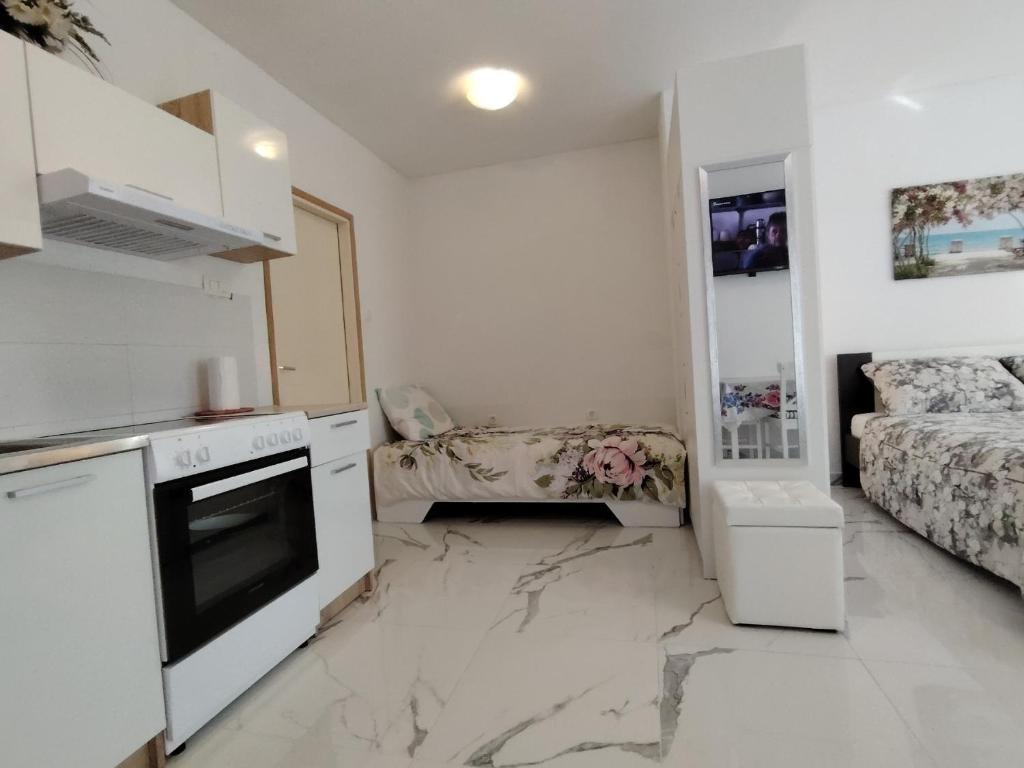 Kuchyňa alebo kuchynka v ubytovaní Studio-apartman Ella