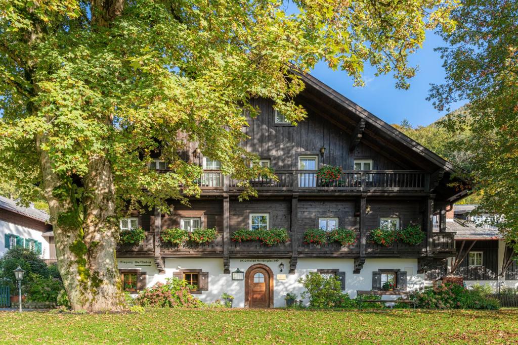 Vonkajšia záhrada v ubytovaní Romantikhotel Die Gersberg Alm