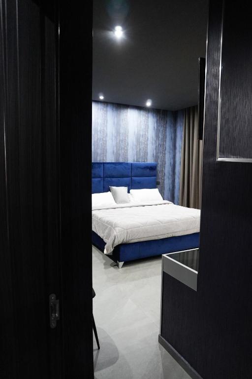 Postel nebo postele na pokoji v ubytování Hotel El Pamas