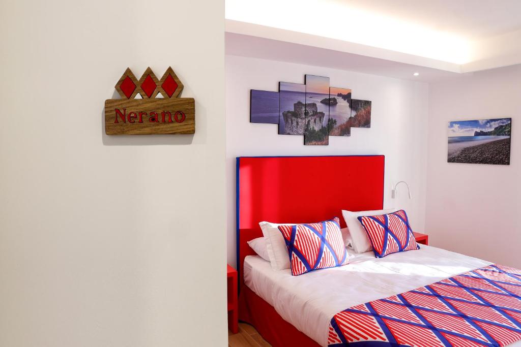 Postel nebo postele na pokoji v ubytování Maison Desy&Gio