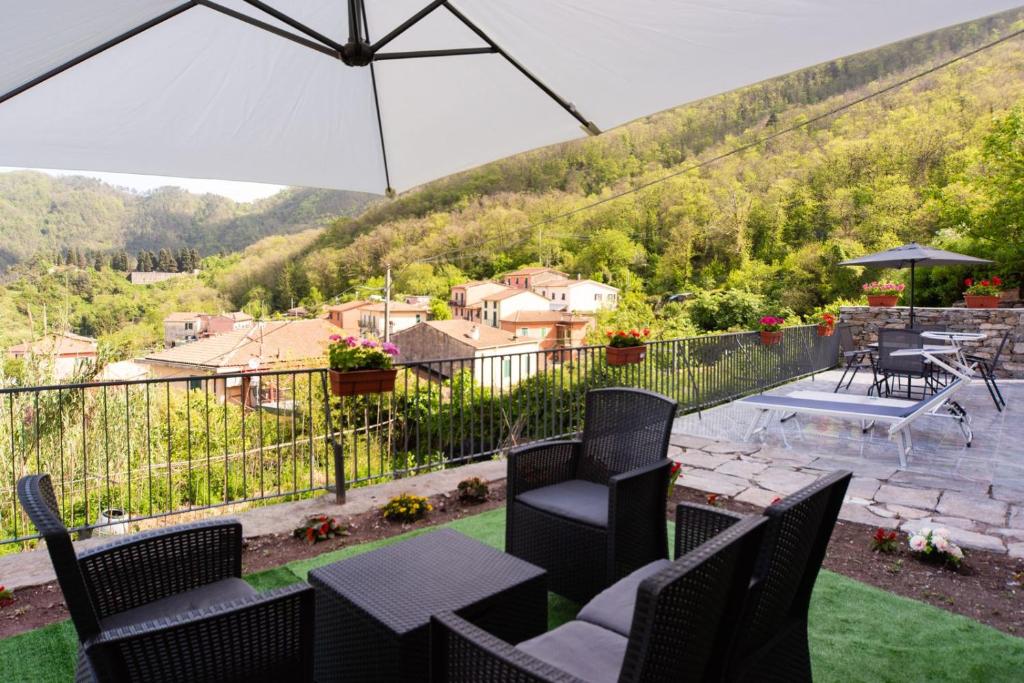 Nespecifikovaný výhled na hory nebo výhled na hory při pohledu z apartmánu