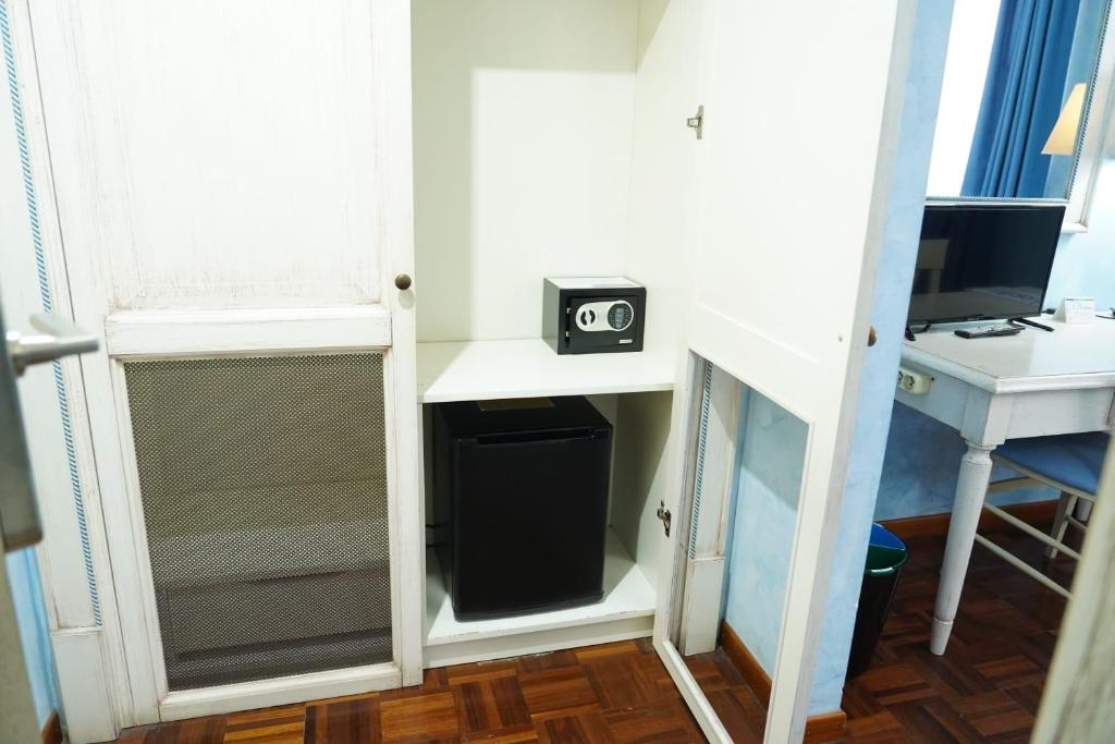 TV a/nebo společenská místnost v ubytování Motel - Hotel Nautico Pozzallo