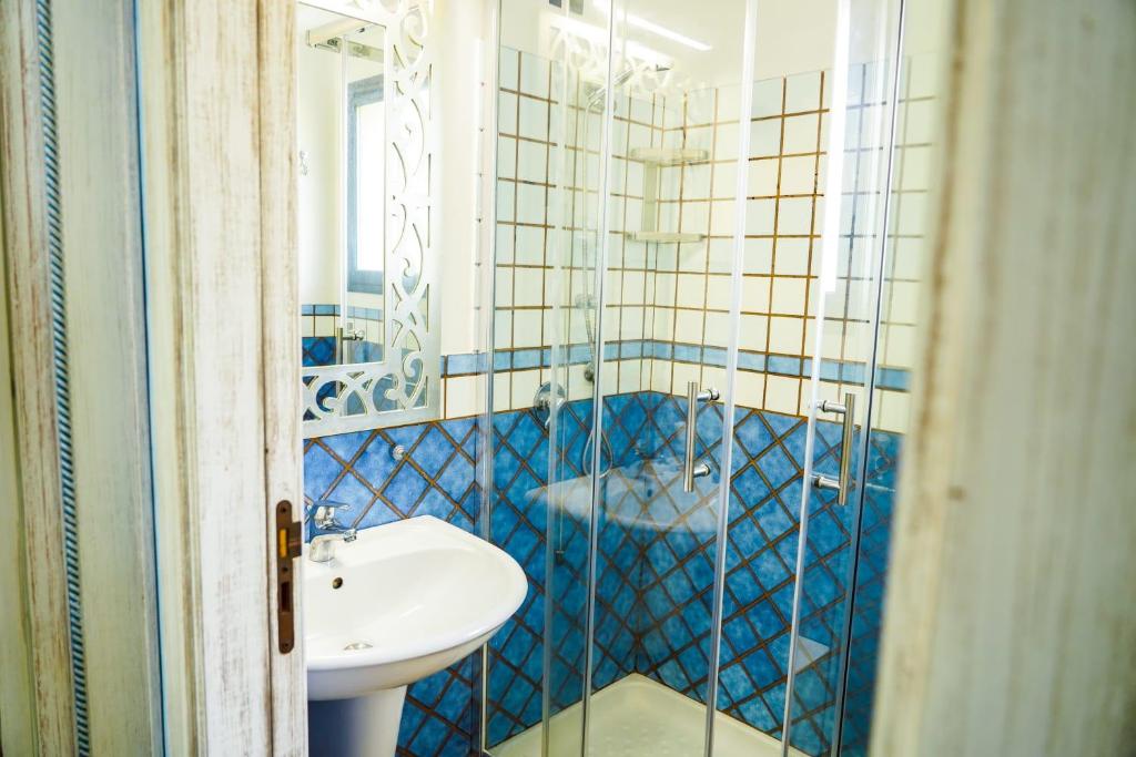 Koupelna v ubytování Motel - Hotel Nautico Pozzallo