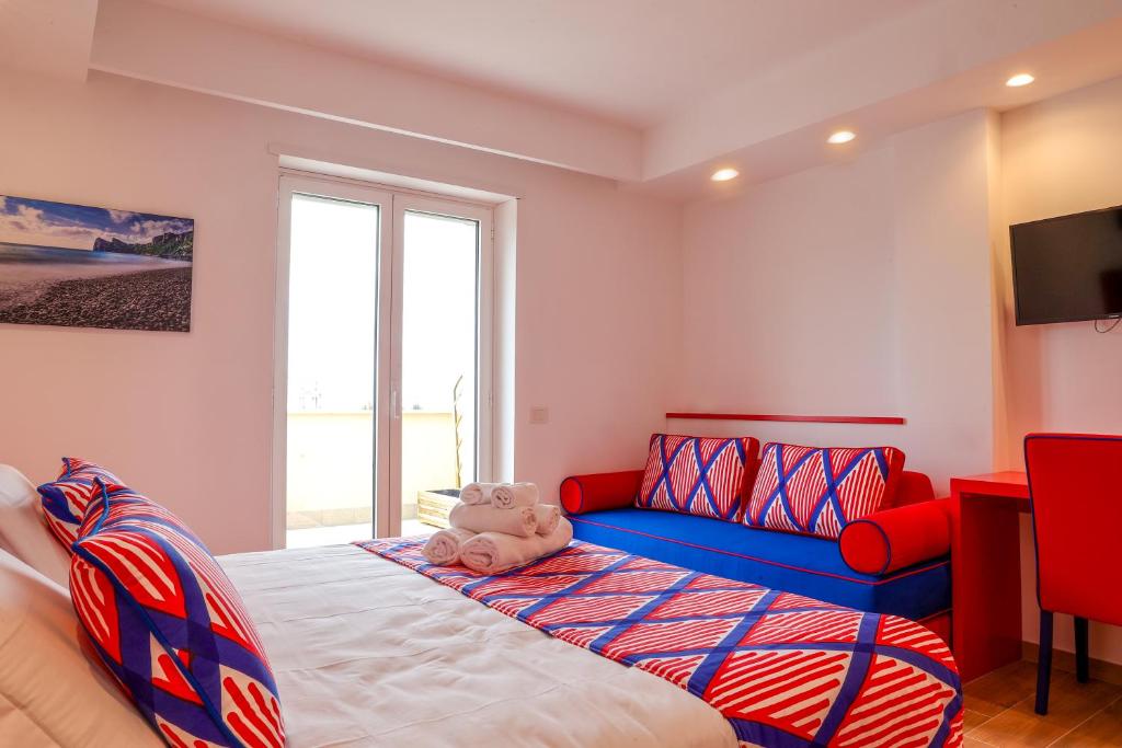 Postel nebo postele na pokoji v ubytování Maison Desy&Gio