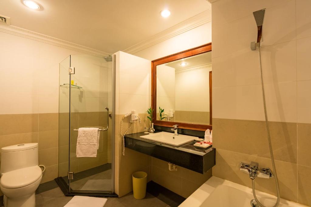 Koupelna v ubytování Angkor Miracle Resort & Spa