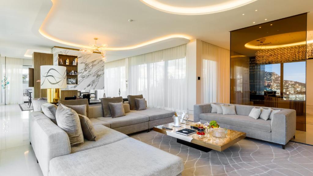 Posezení v ubytování Hôtel de Paris Monte-Carlo
