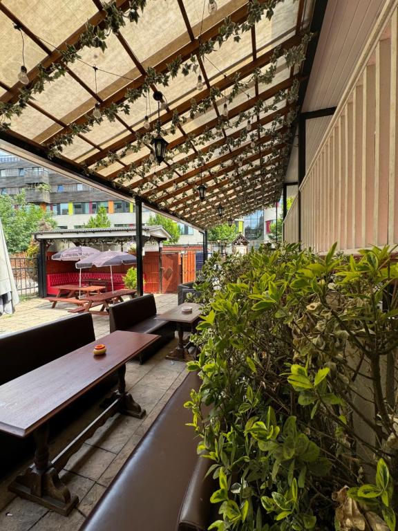 Area soggiorno di Bridge Park Hotel