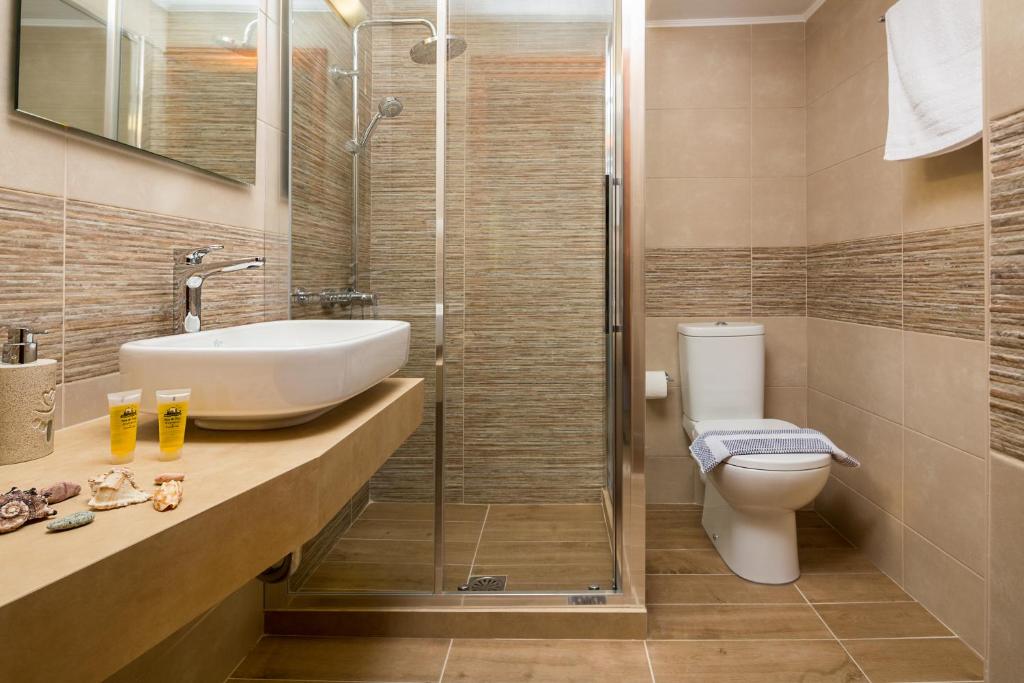Kúpeľňa v ubytovaní Avra Apartments