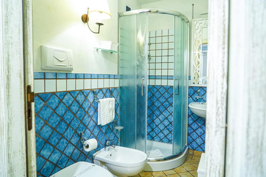 Koupelna v ubytování Motel - Hotel Nautico Pozzallo