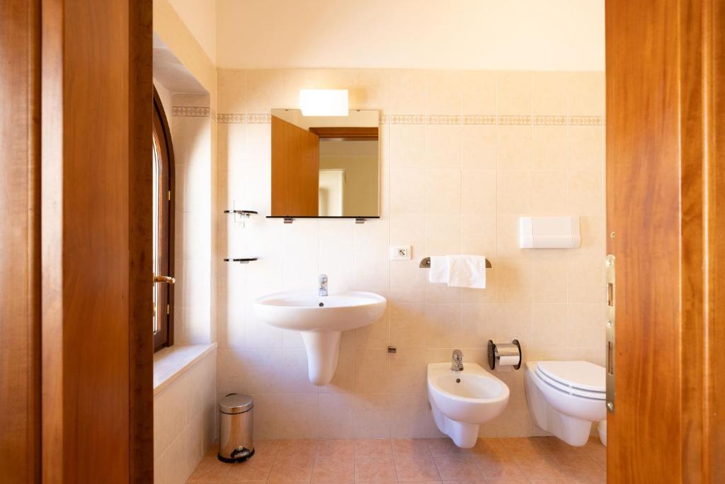 Koupelna v ubytování Hotel Monastero Sant'Andrea