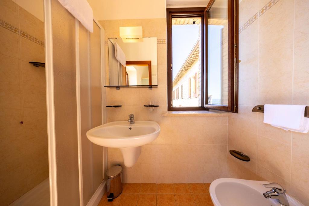 Koupelna v ubytování Hotel Monastero Sant'Andrea