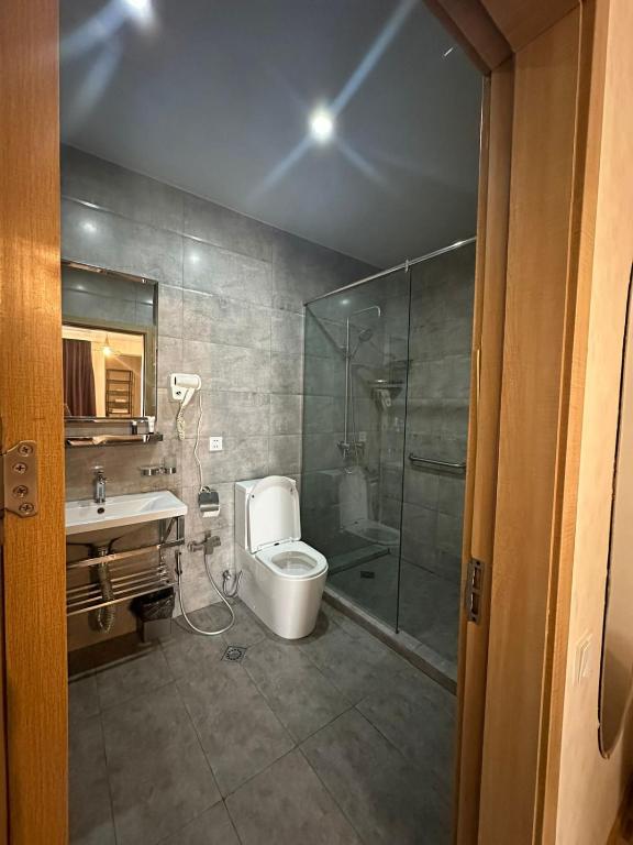 Koupelna v ubytování Hotel cozy jano
