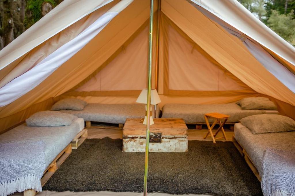 Postel nebo postele na pokoji v ubytování Glamping Spot - La Flotte en Ré