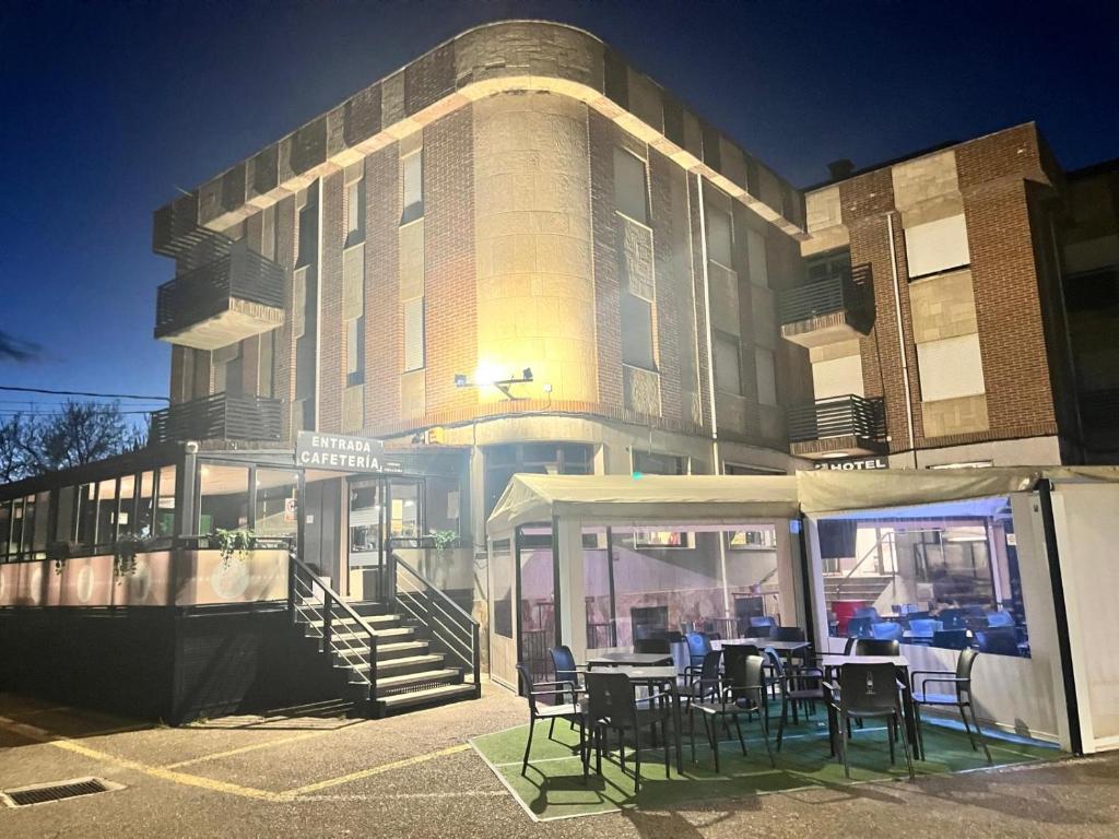 Budova, kde se hotel nachází