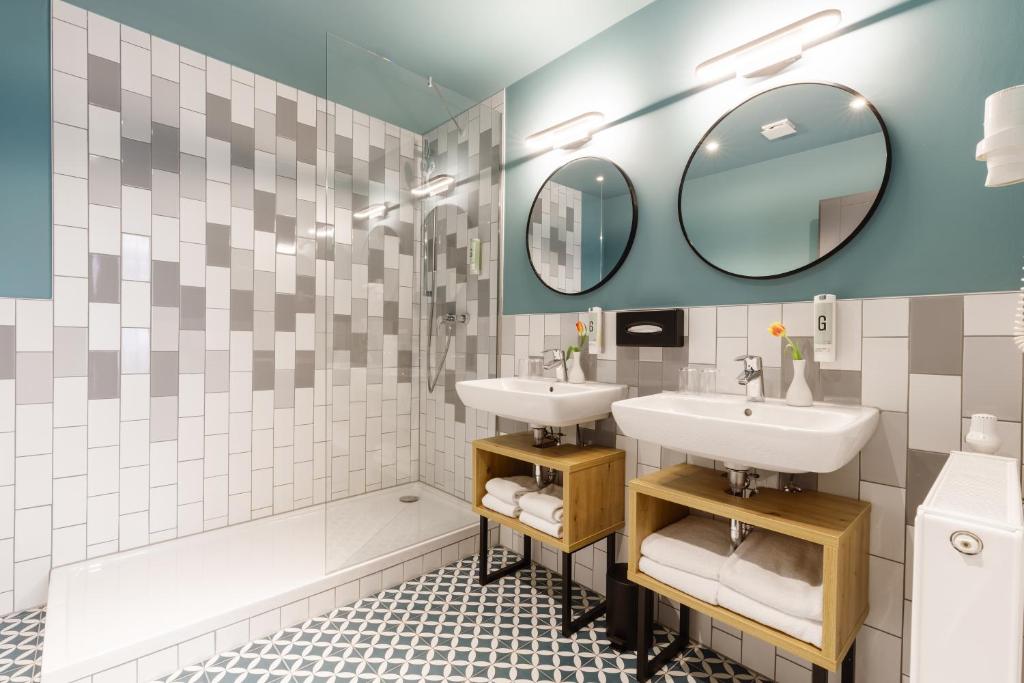 Koupelna v ubytování Garner Hotel Vienna by IHG