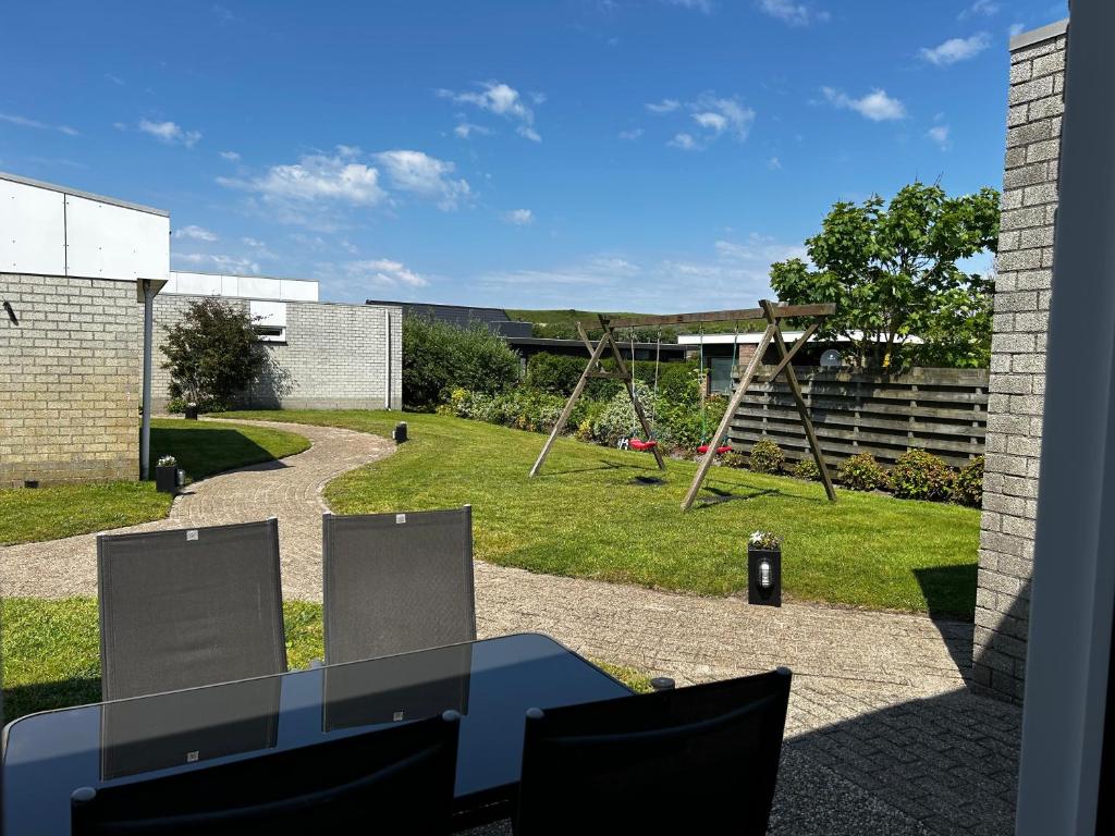 Zahrada ubytování Bungalow Noordzee E