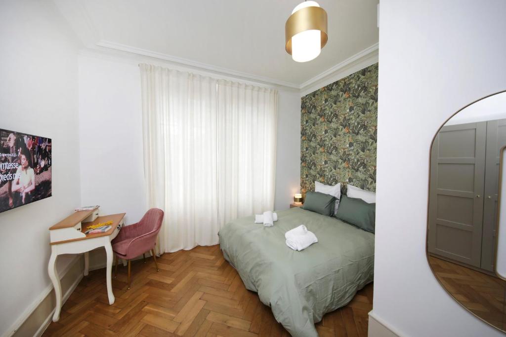 LE LYNX HAUSSMANIEN appartement tout confort, climatisé avec parking privé, à deux pas du centre – photo 12