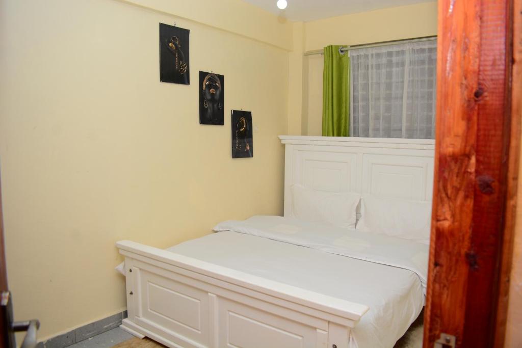 Postel nebo postele na pokoji v ubytování Echo Ridge cabins