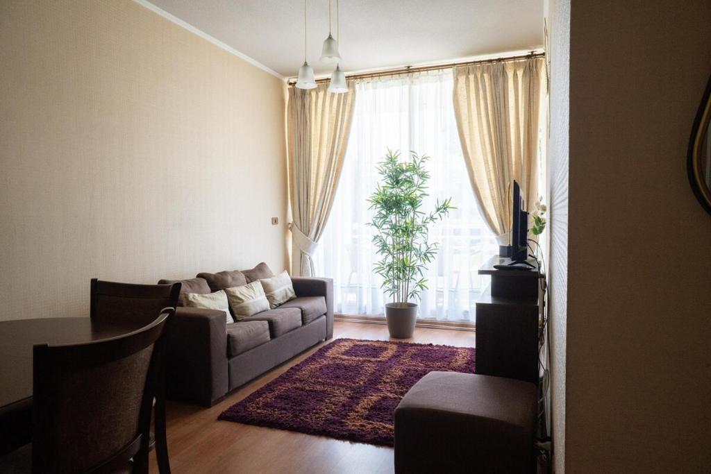 Posezení v ubytování Viña Center Apartment Rodoviario Quinta Vergara