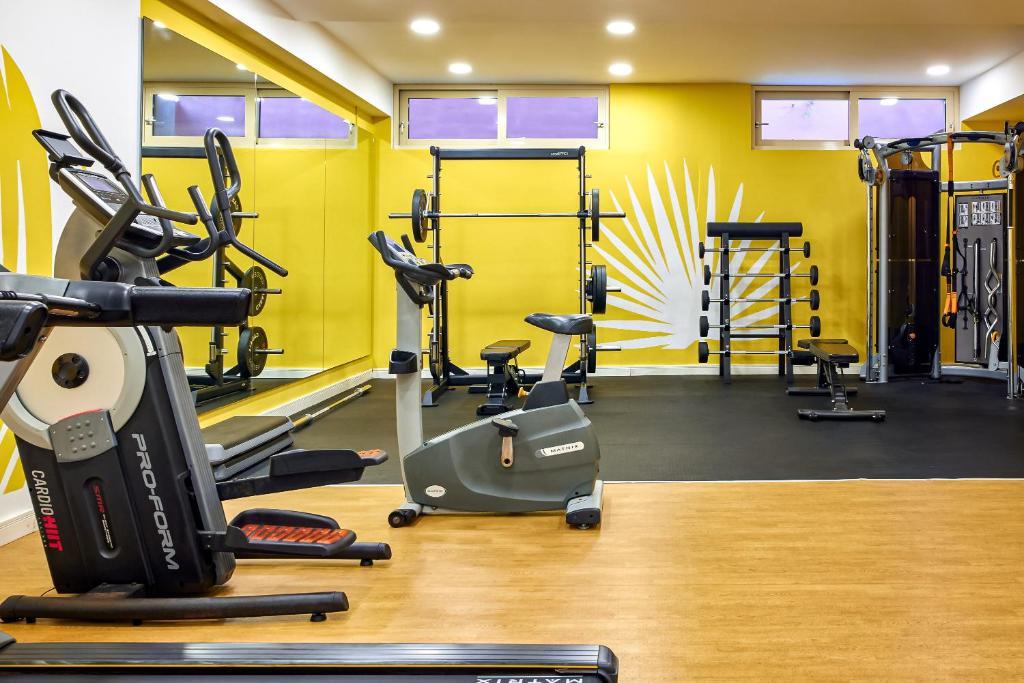 Fitness centrum a/nebo fitness zařízení v ubytování Parga Beach Resort