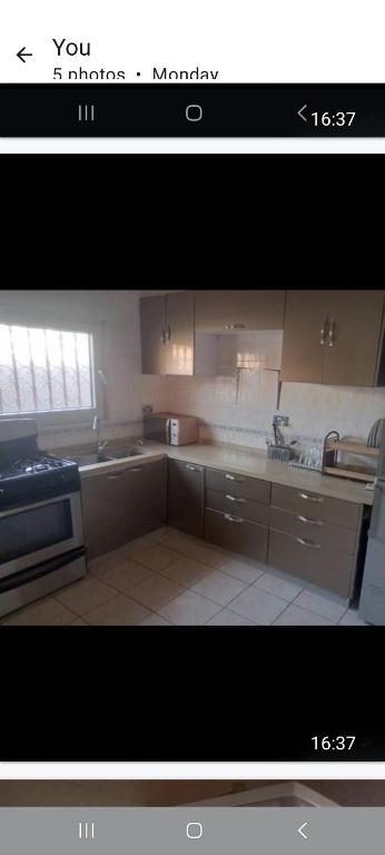 Kuchyň nebo kuchyňský kout v ubytování Paradise home