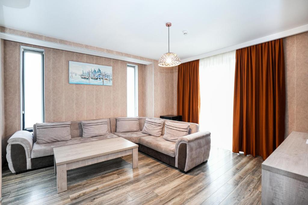 Posezení v ubytování 1 Hotel Borjomi