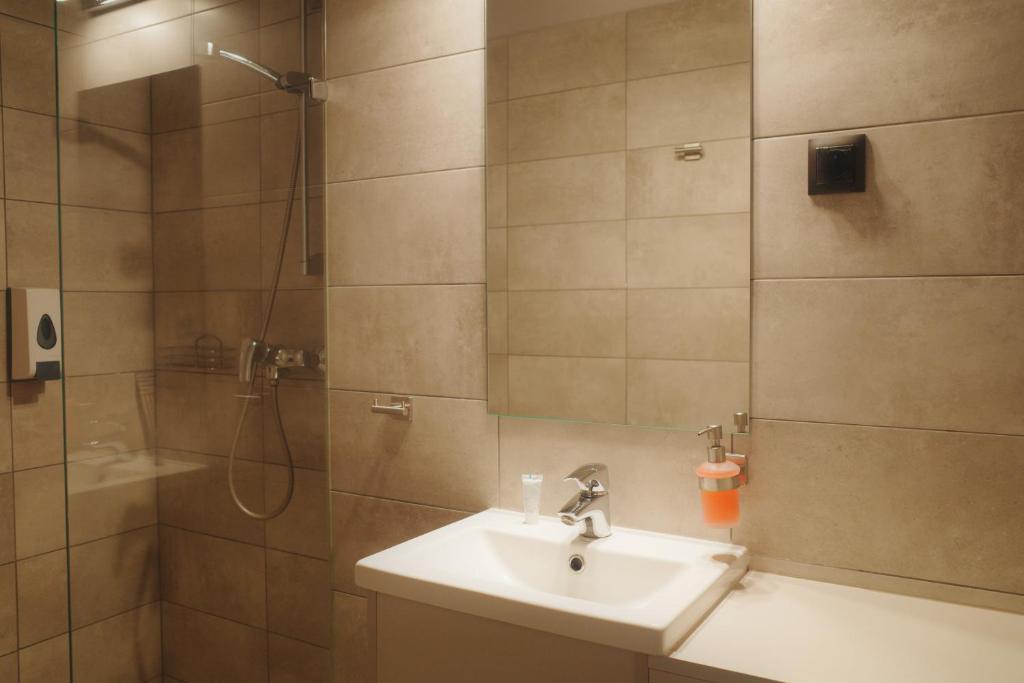 Koupelna v ubytování Guest Apartments Orłowo