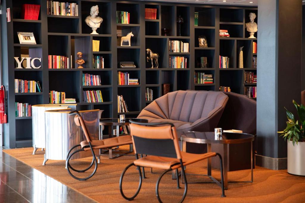 Posezení v ubytování Radisson Blu Arlandia Hotel, Stockholm-Arlanda