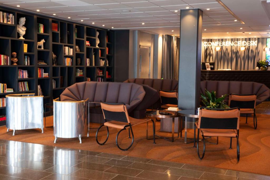Posezení v ubytování Radisson Blu Arlandia Hotel, Stockholm-Arlanda