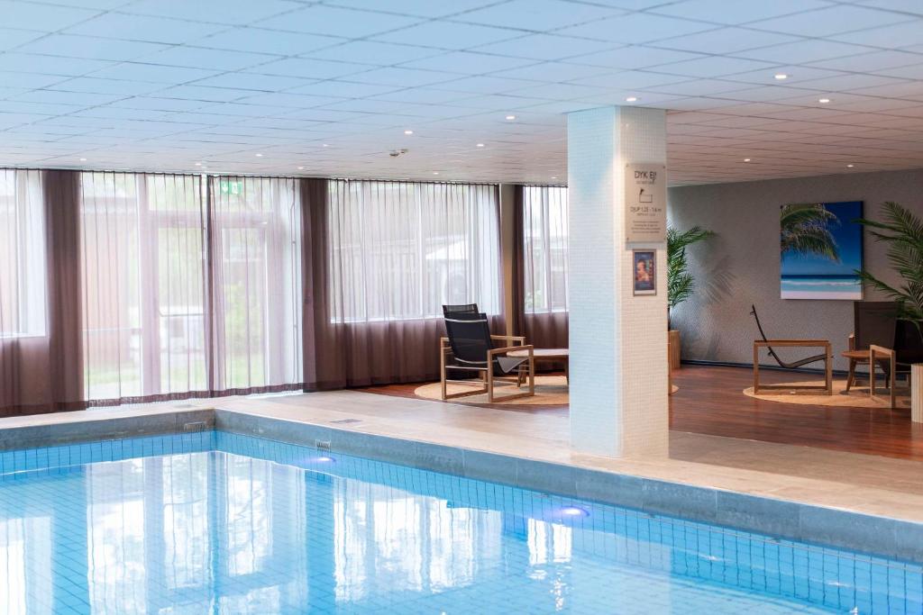 Bazén v ubytování Radisson Blu Arlandia Hotel, Stockholm-Arlanda nebo v jeho okolí