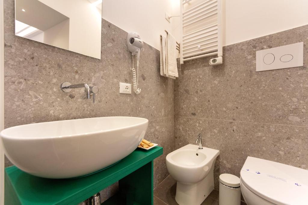 Koupelna v ubytování Ad Maiora - Design Rooms