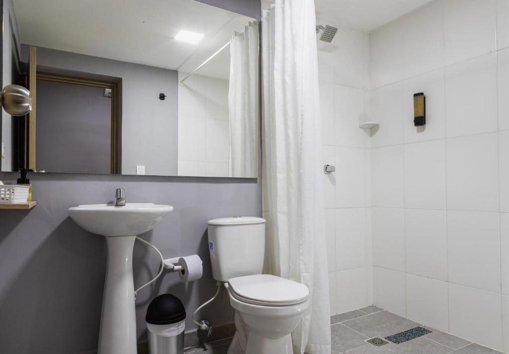 Koupelna v ubytování Hotel Casa 73 Deluxe