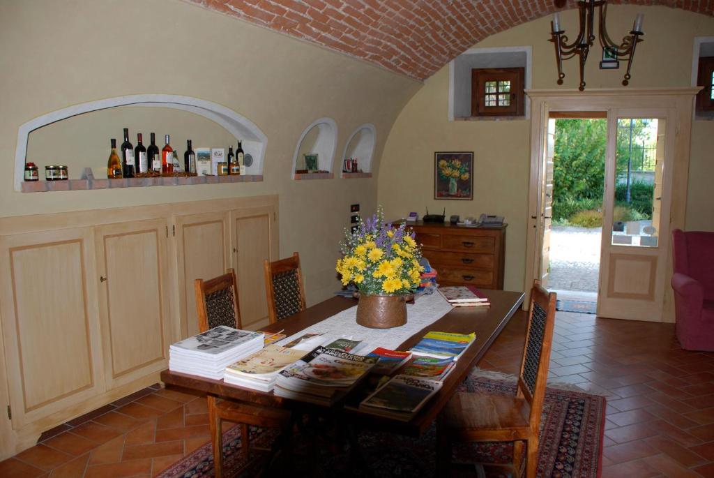 Nápoje v ubytování Agriturismo Macesina