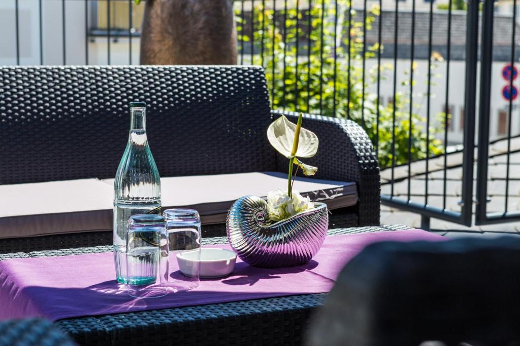 Nápoje v ubytování Hotel Trapp