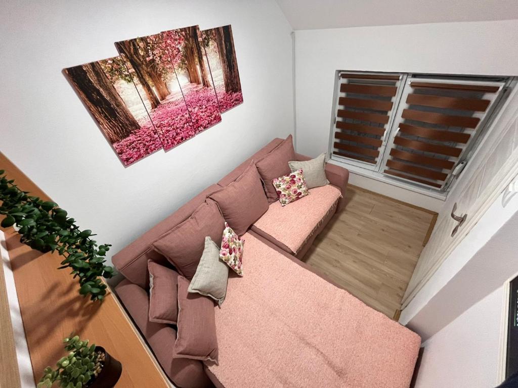 Posezení v ubytování Apartman Dunja Šid