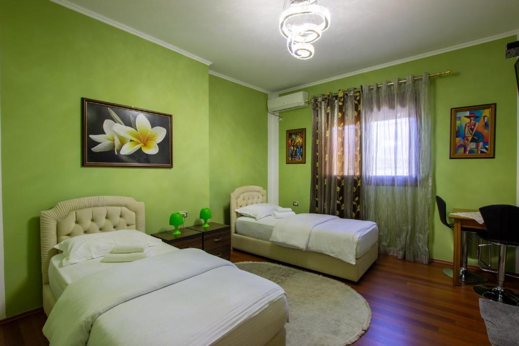 Postel nebo postele na pokoji v ubytování Bora Hotel