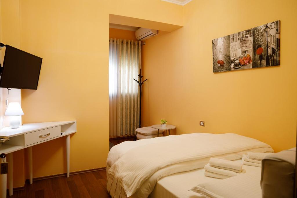 Postel nebo postele na pokoji v ubytování Bora Hotel