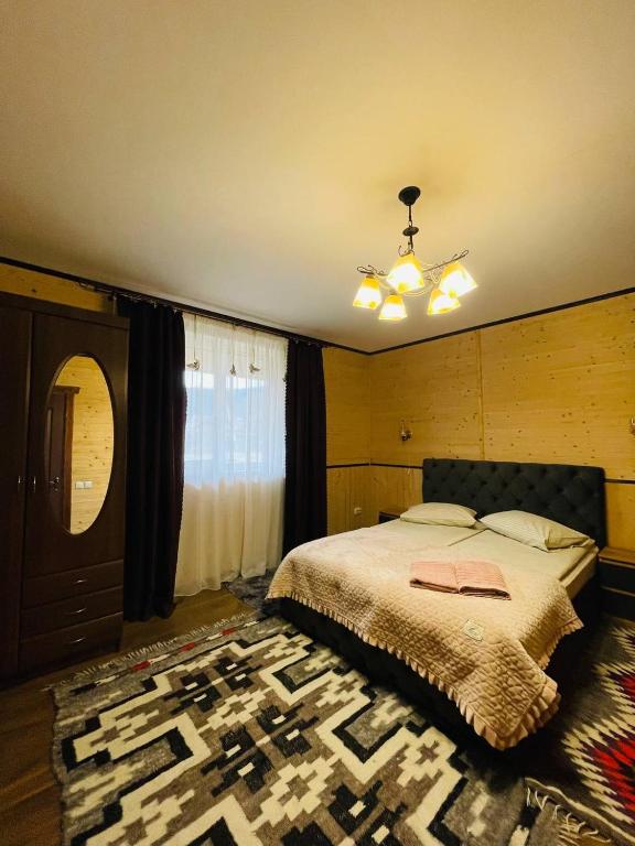 Postel nebo postele na pokoji v ubytování Чистий Спокій