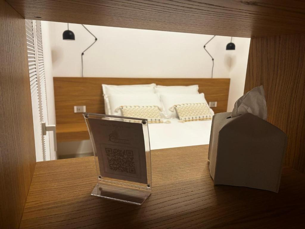 Postel nebo postele na pokoji v ubytování Atrox