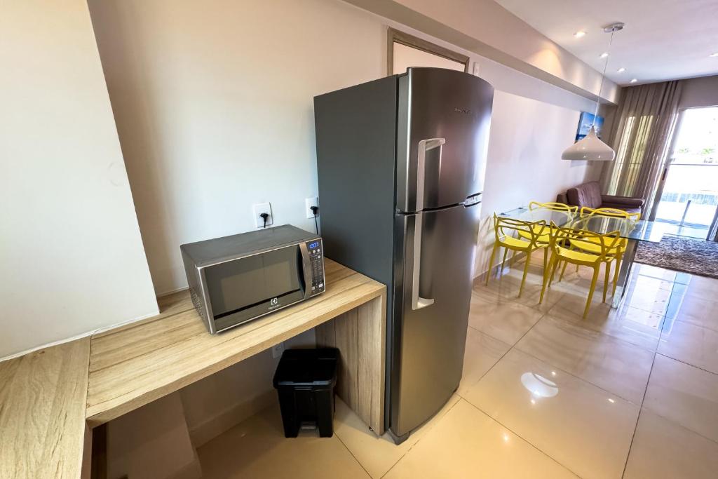 Cucina o angolo cottura di Premium Flat Ponta Negra Natal