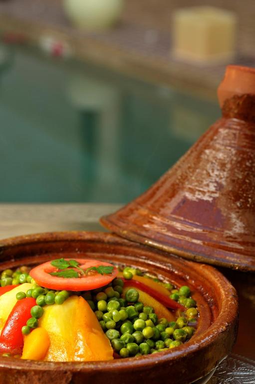 Cibo presso il riad o nelle vicinanze