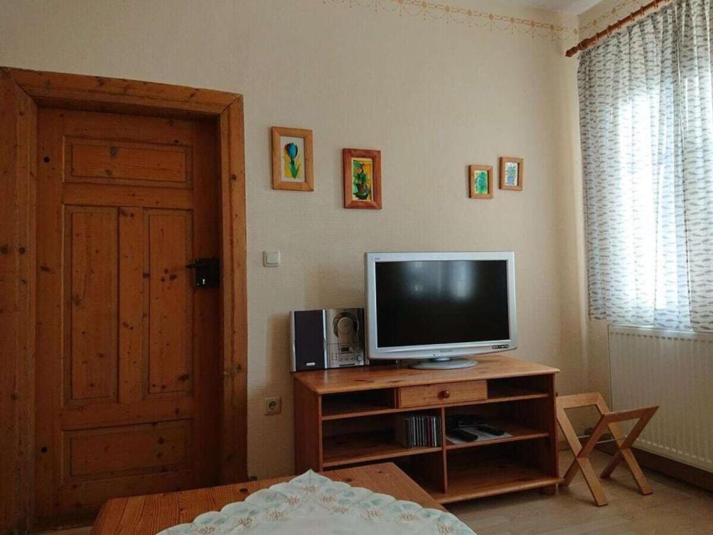 TV a/nebo společenská místnost v ubytování Alte Kaeserei Comfortable holiday residence
