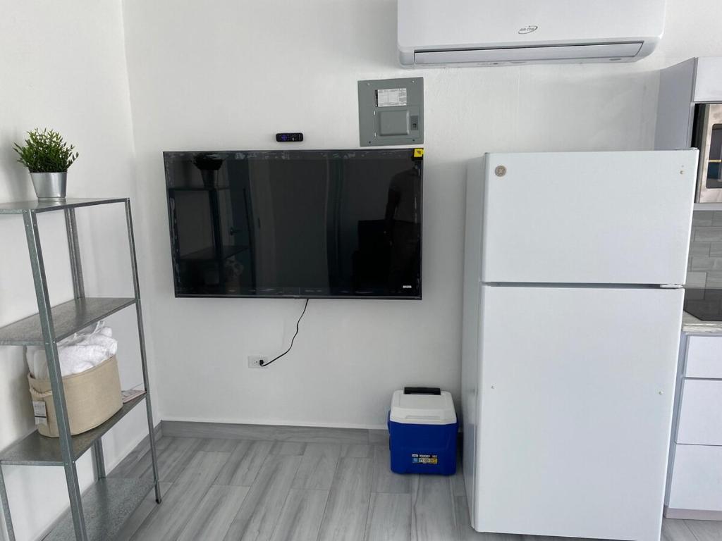 Kuchyň nebo kuchyňský kout v ubytování Isla Verde Studio Azul